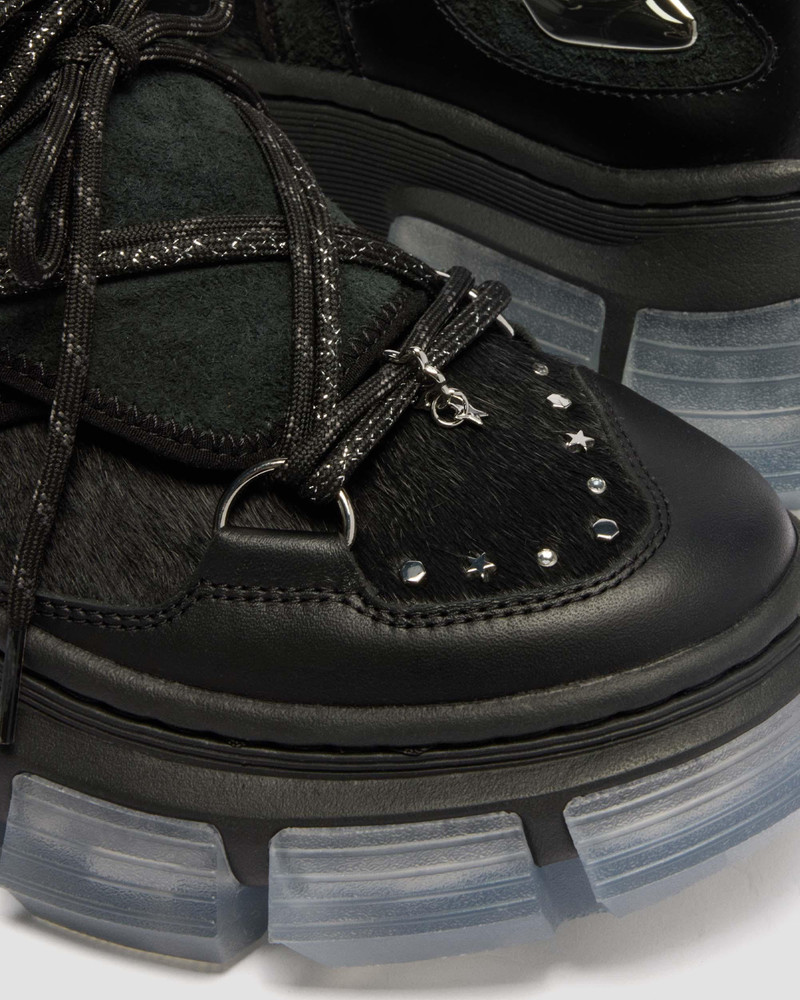 14XX DMXL 2.0 GUARD Virginia & Hair On Leather Platform Shoes 7