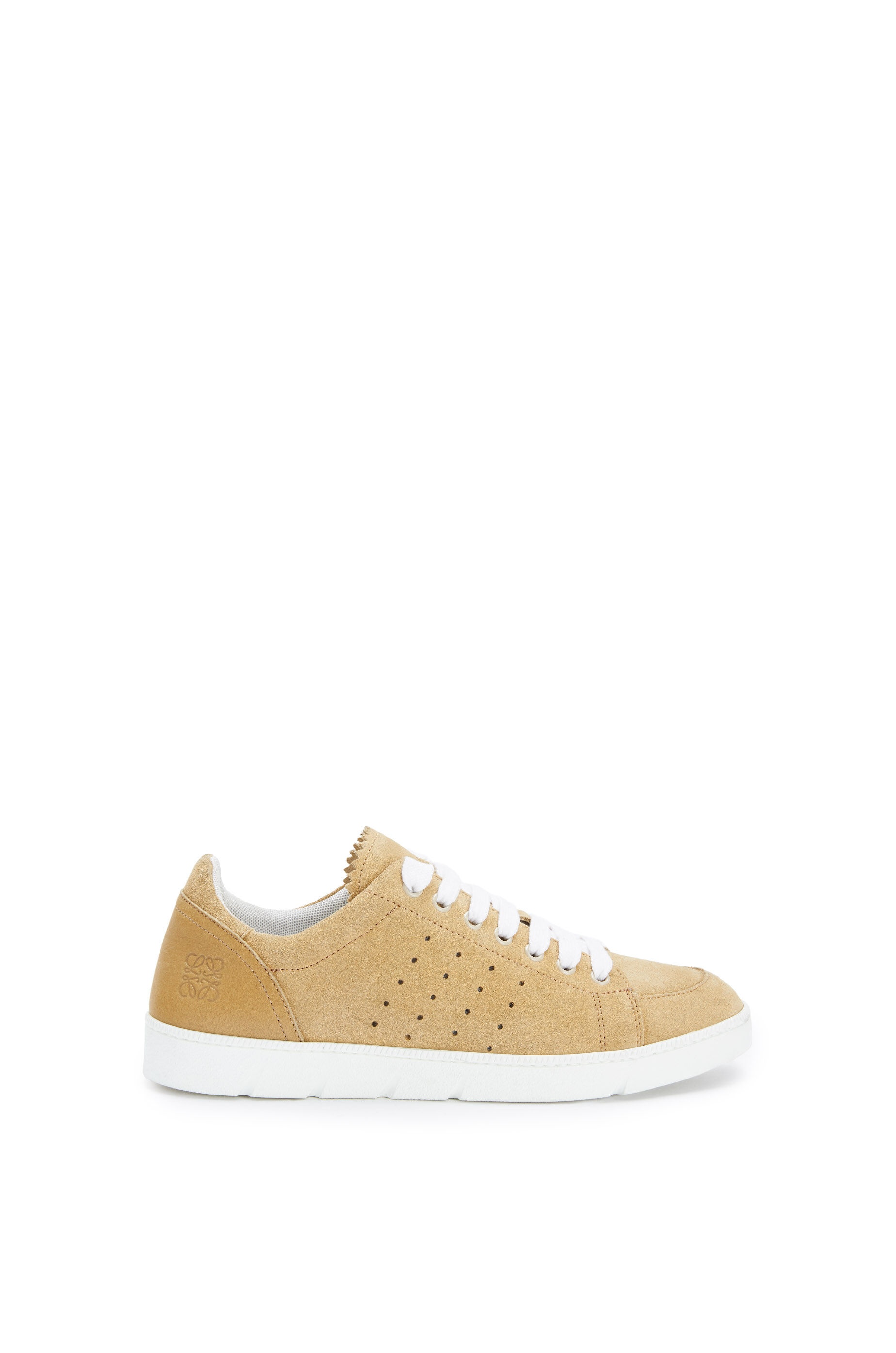 Soft sneaker in split calfskin - 1