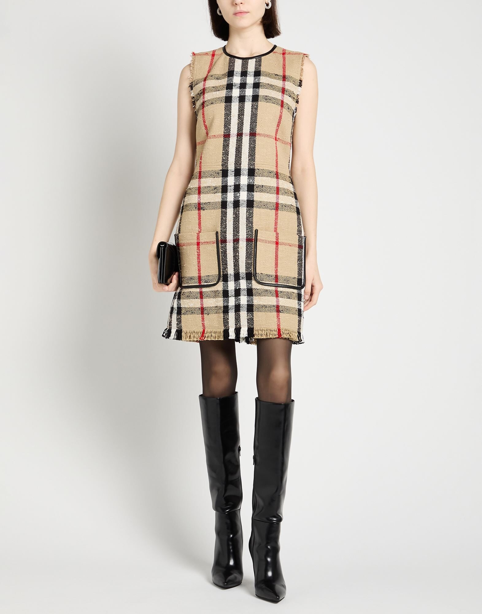 Beige Women's Sheath Dress - 3