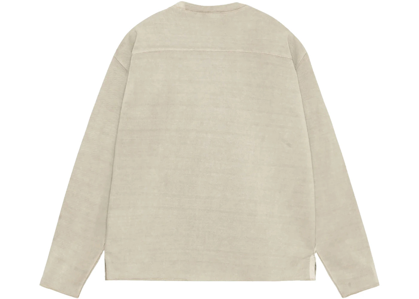 Stussy Cotton Football Pigment Dyed Crew Sand - 2