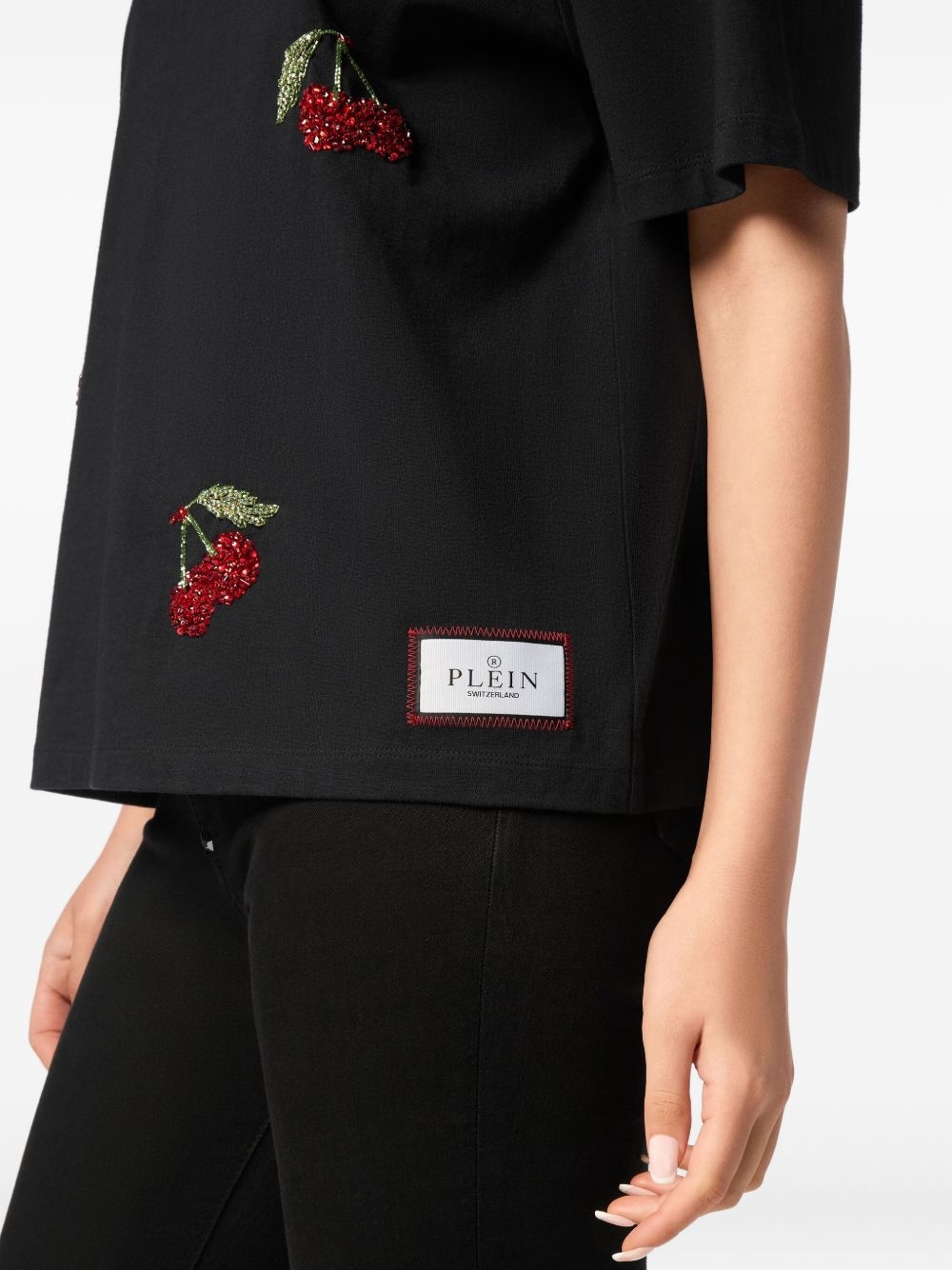 cherry-print T-Shirt - 5