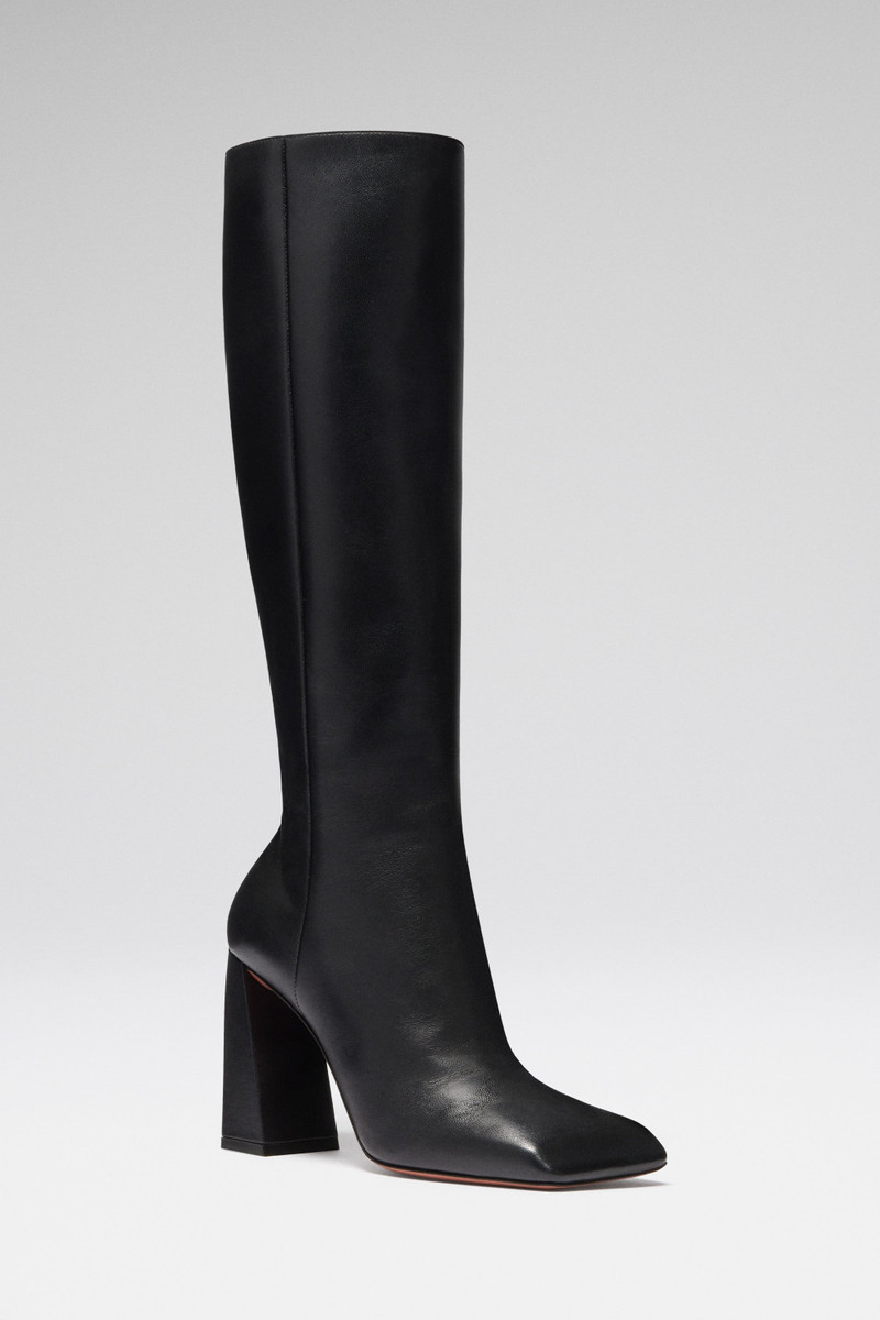 Amina Muaddi MARINE BOOT BLACK NAPPA outlook