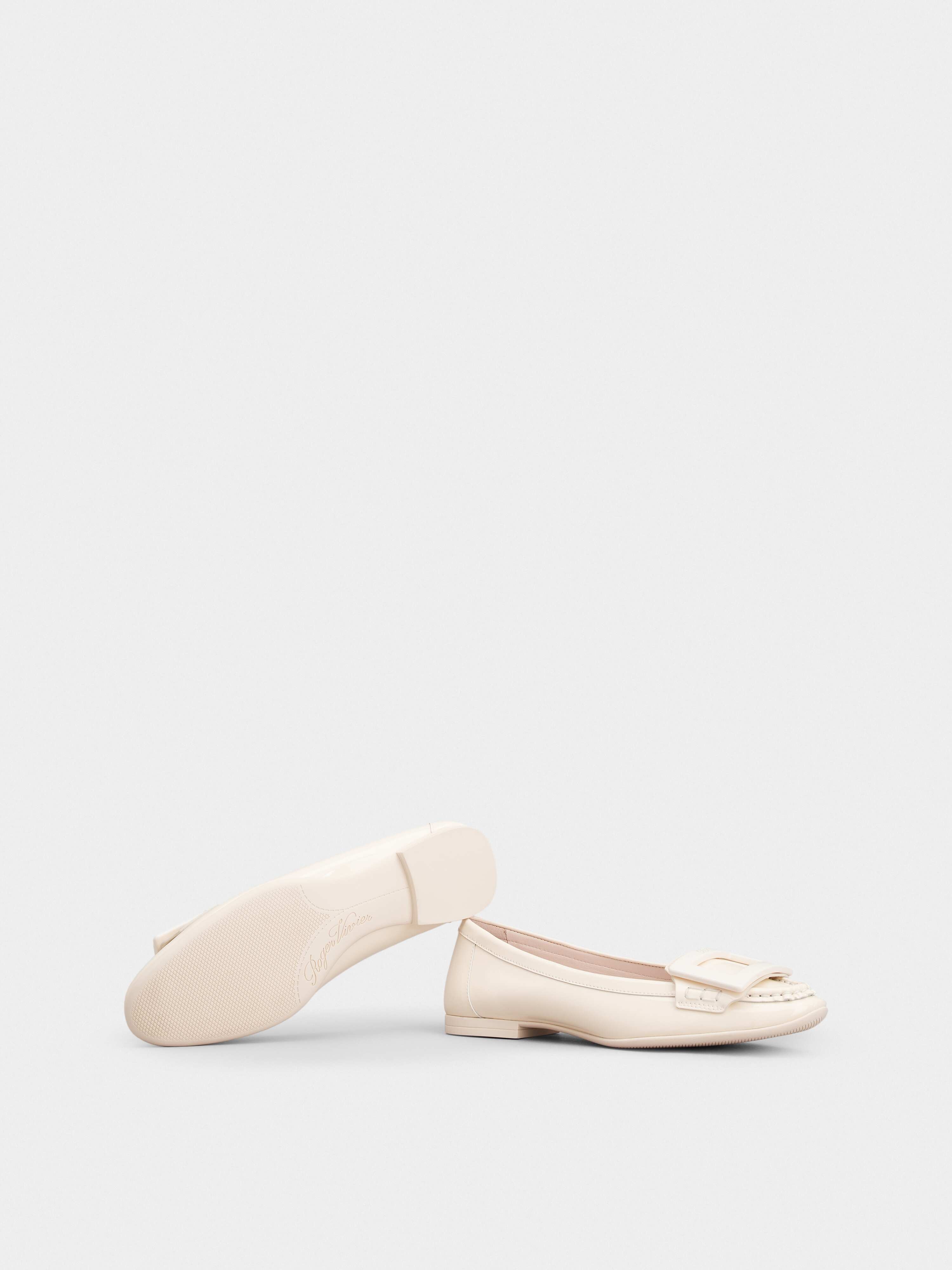 Lacquered Buckle Loafers in Patent Leather - 6