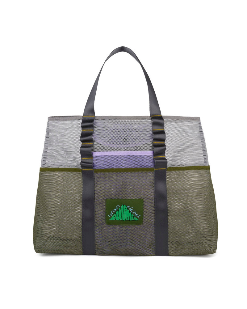 Brain Dead Equipment Mesh Tote - White Multi 1