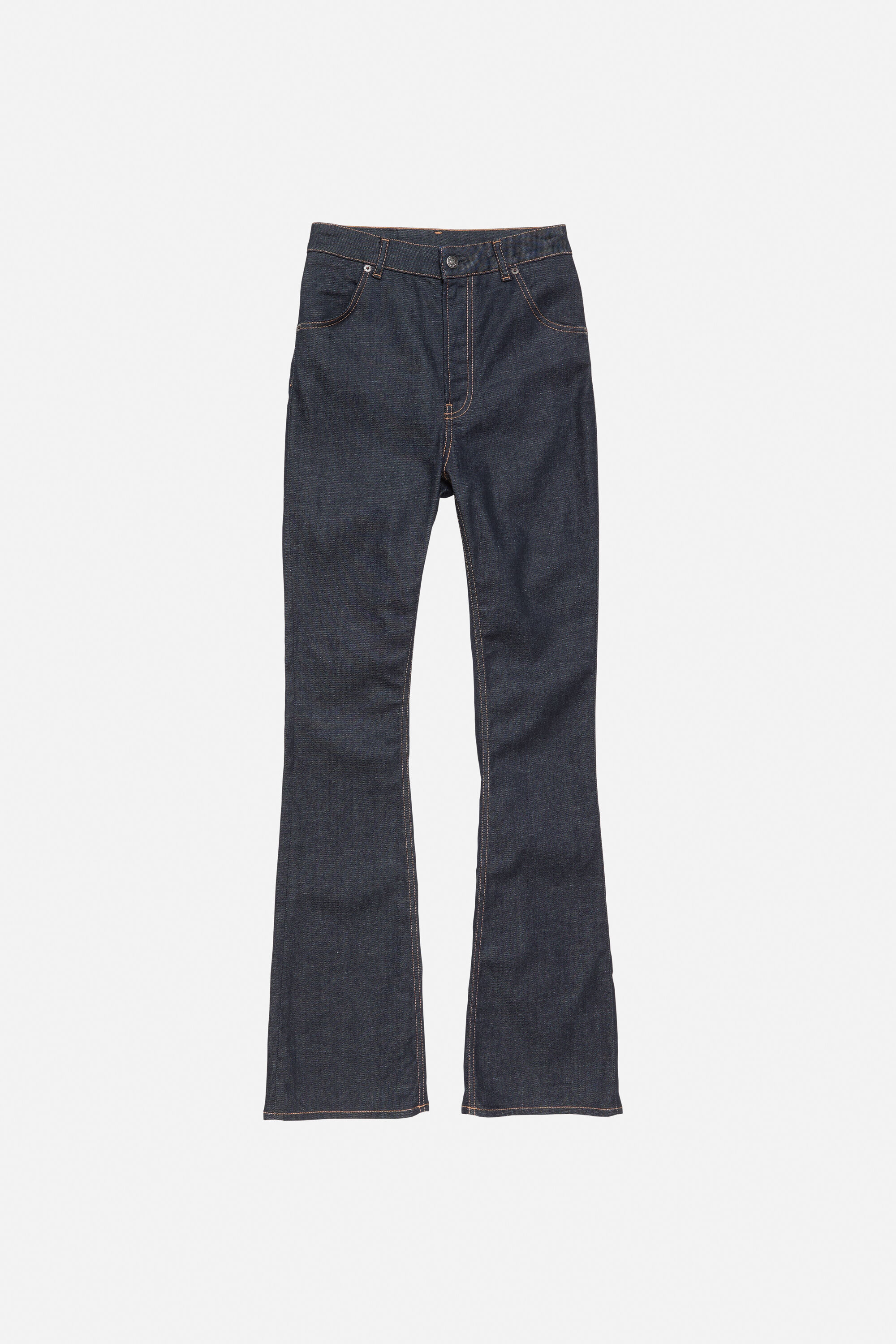 Stretch denim trousers - Dark Blue - 5