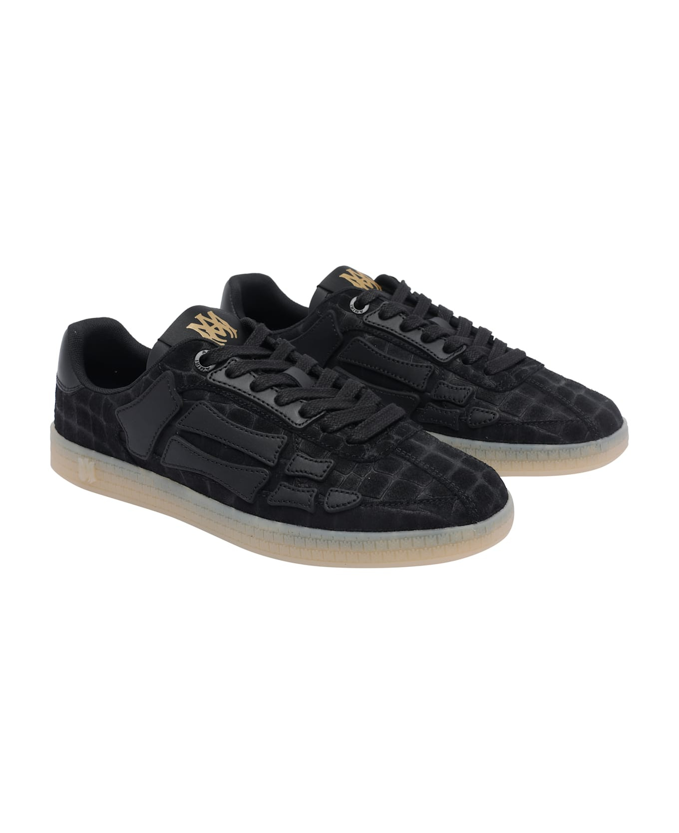 Croc Debossed Pacific Bones Sneakers - 2