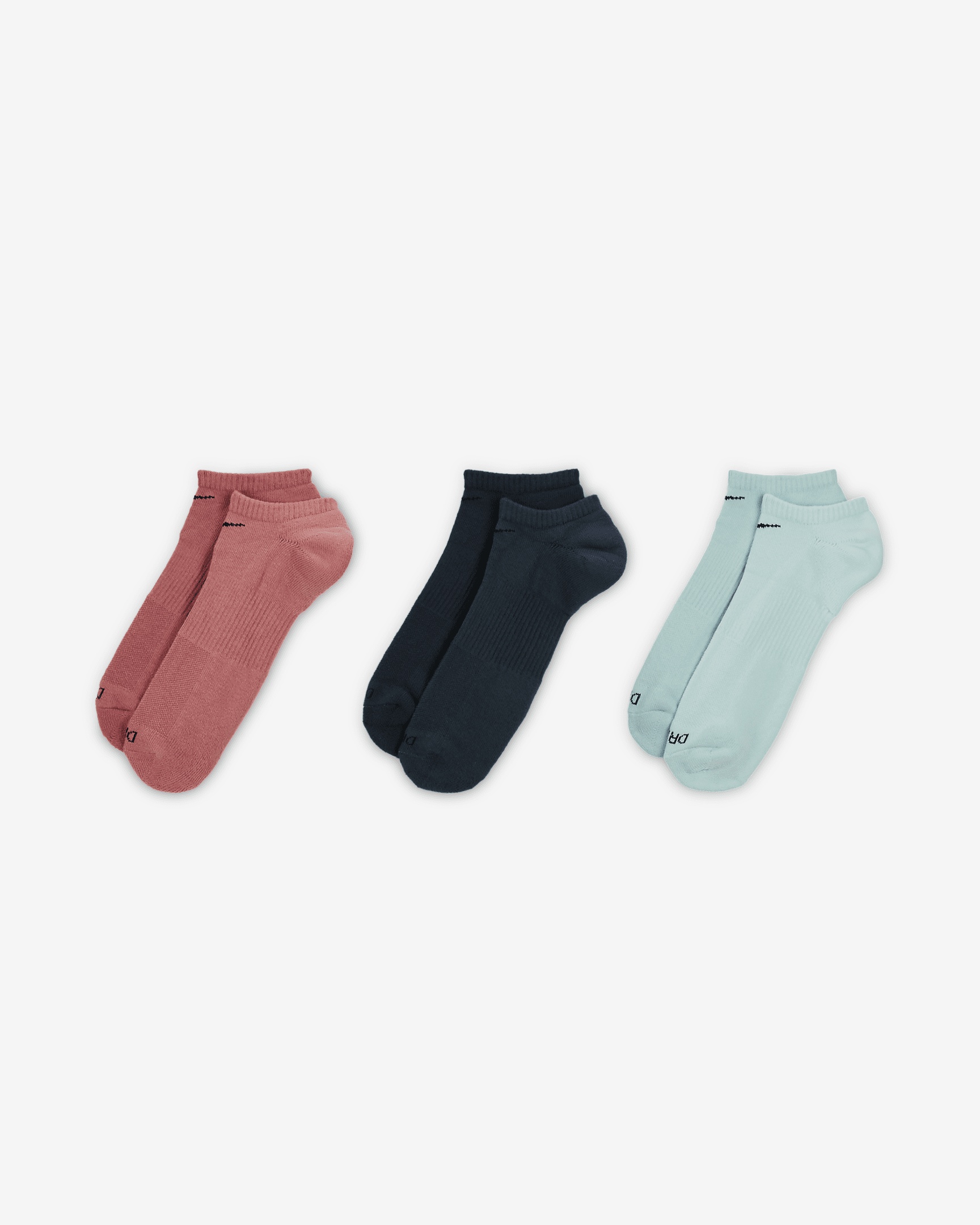 Nike Everyday Plus Cushion Training No-Show Socks (3 Pairs) - 2