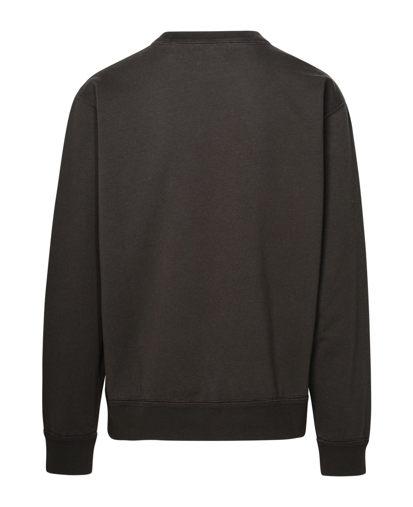 Black Cotton Blend Sweatshirt - 3