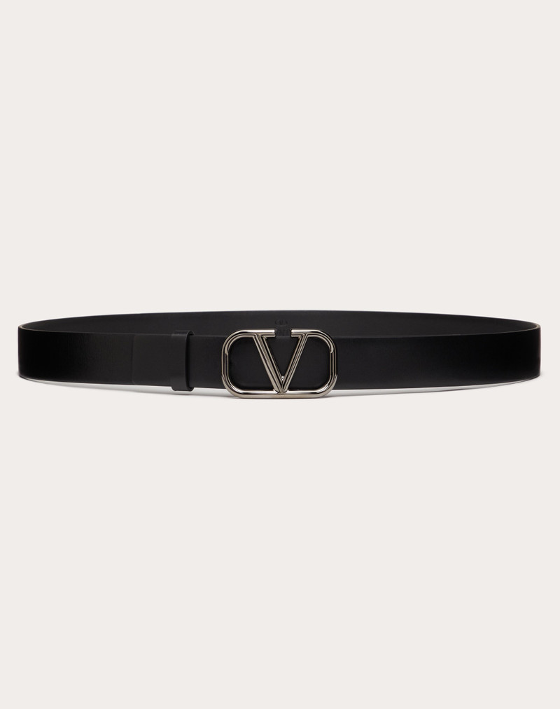 VLOGO SIGNATURE CALFSKIN BELT 30 MM 1