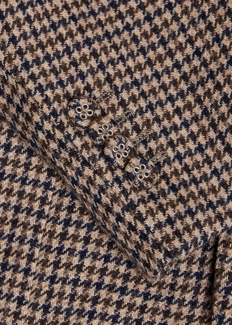 Officine Générale Houndstooth Wool-blend Blazer - 5
