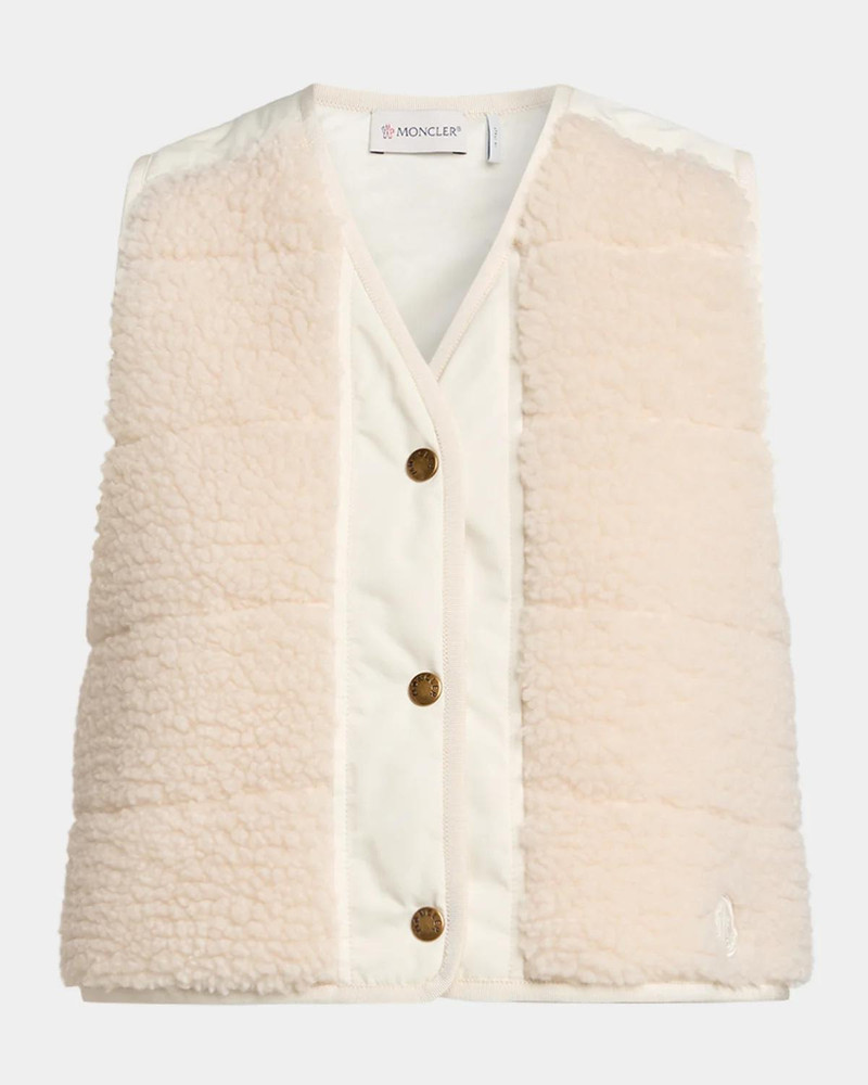 Faux Fur Paneled Vest 1