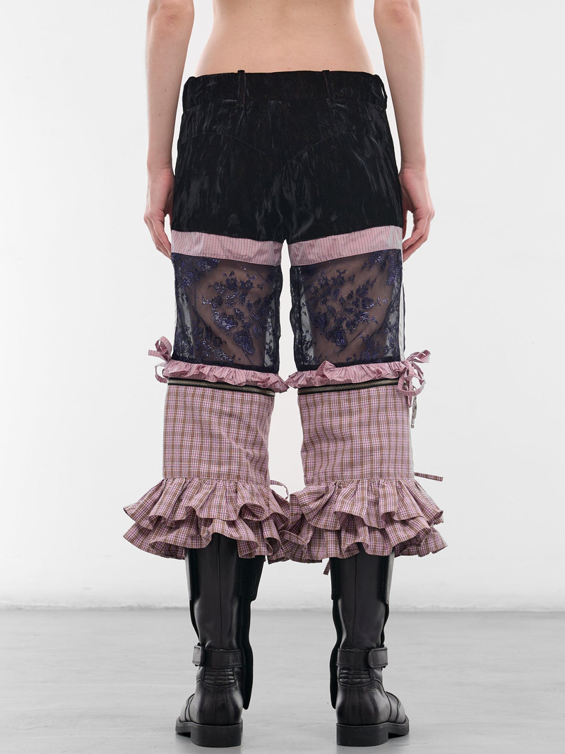 Kickfull Patchwork Hybrid Capri Pants 3