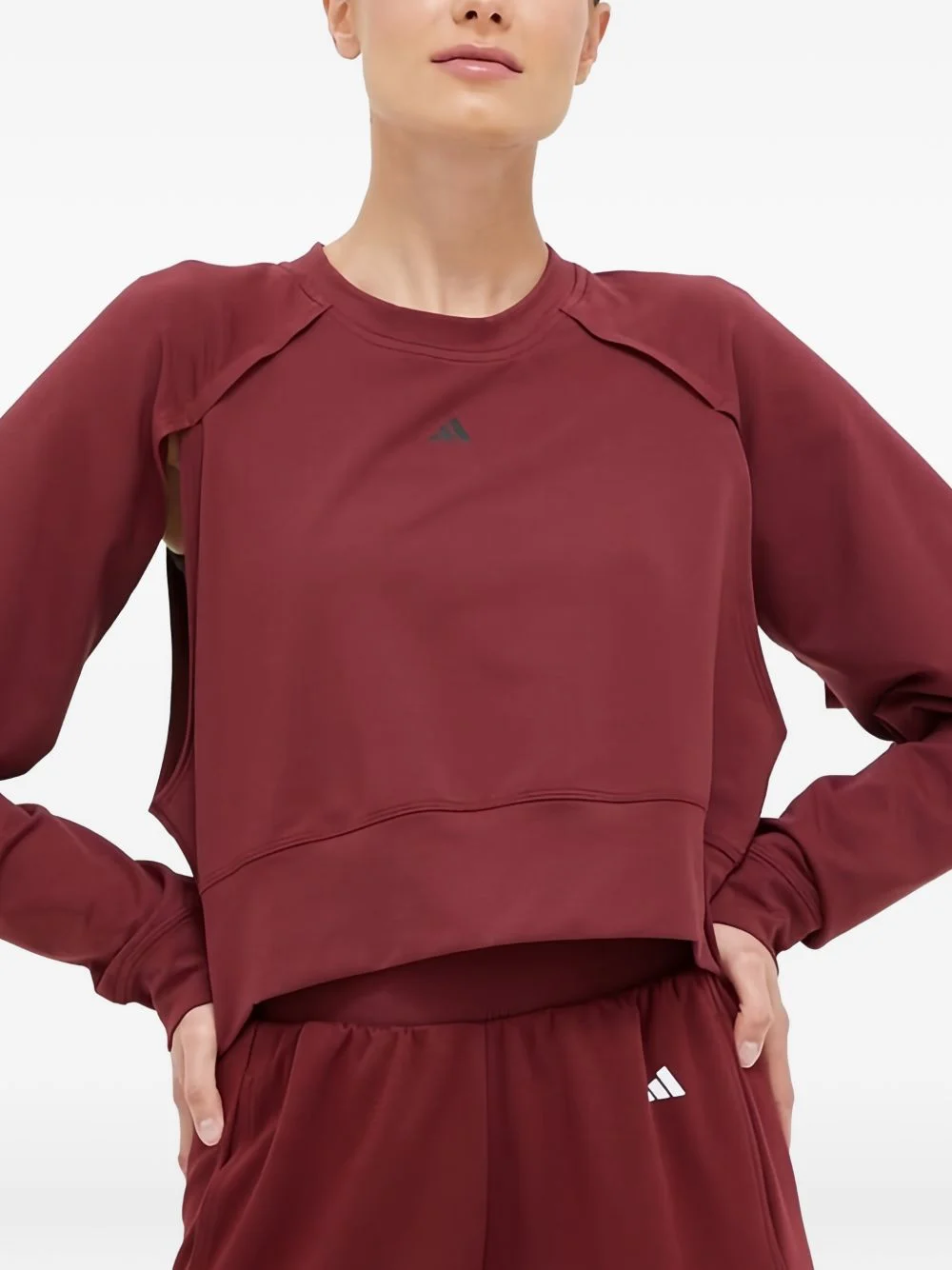 logo-print sweatshirt - 1
