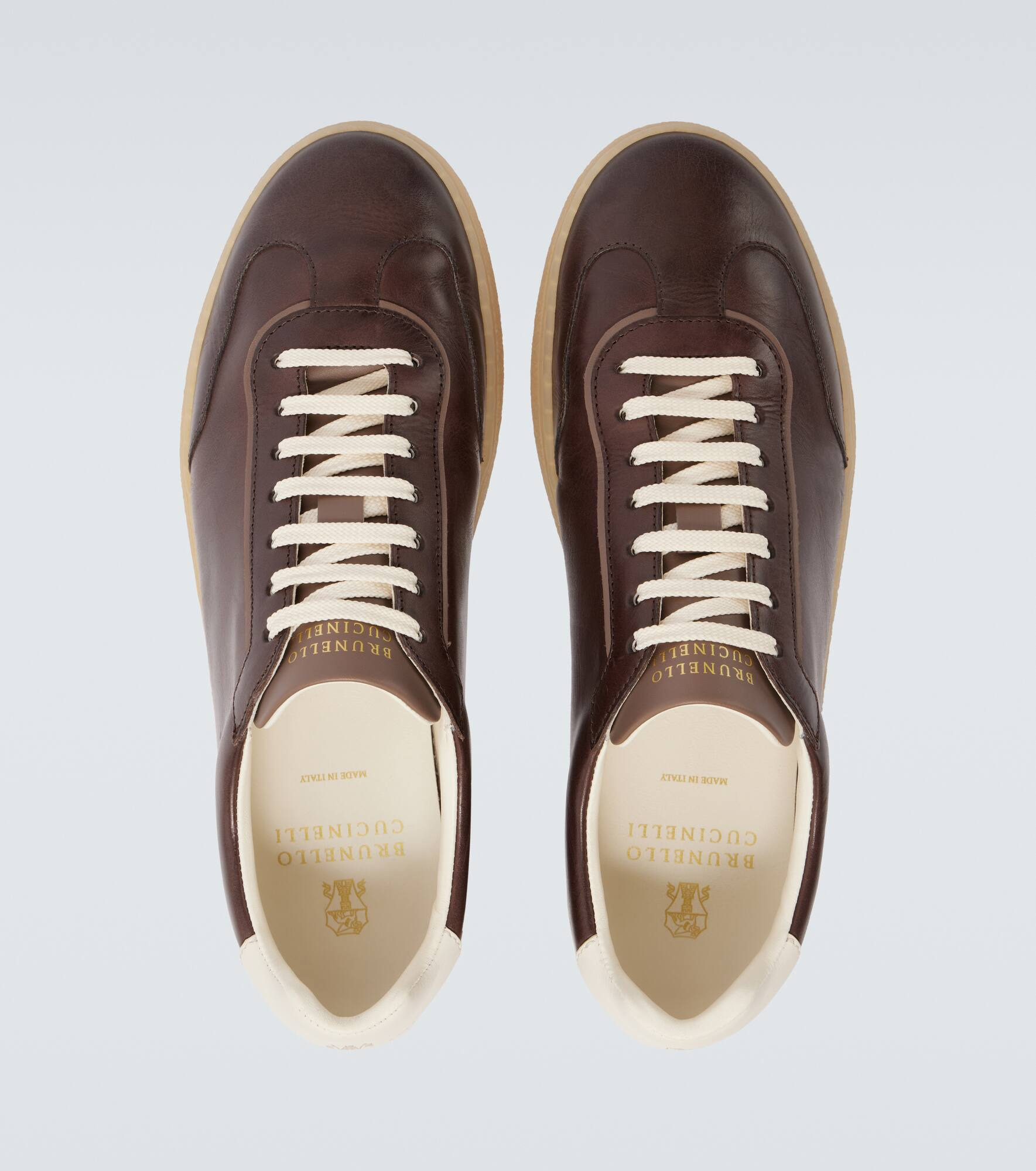 Leather sneakers - 4