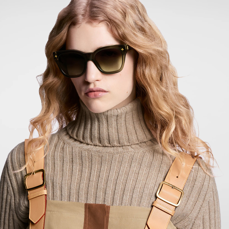 My Monogram Crystal Square Sunglasses 6