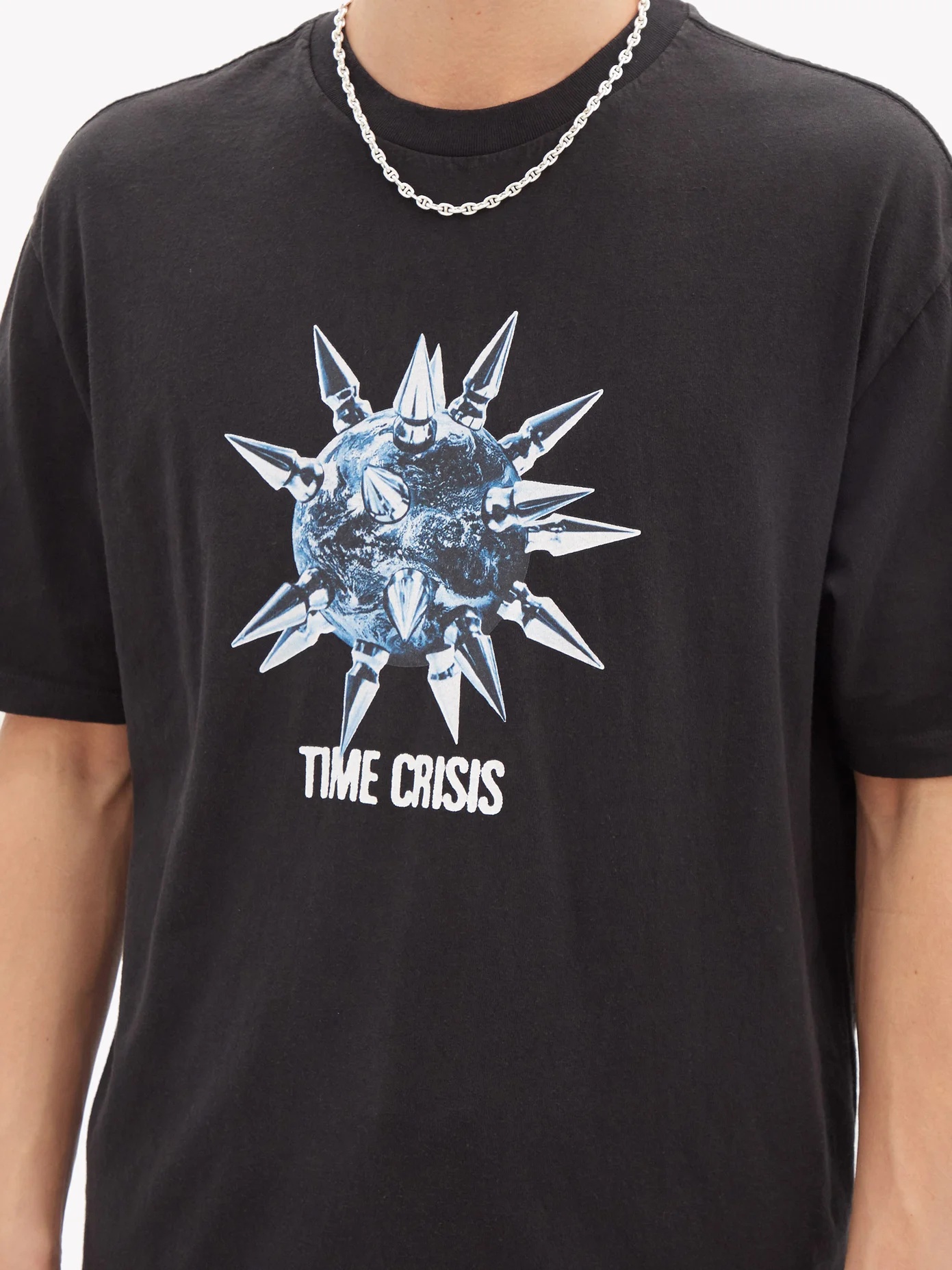 Time Crisis cotton-jersey T-shirt - 3