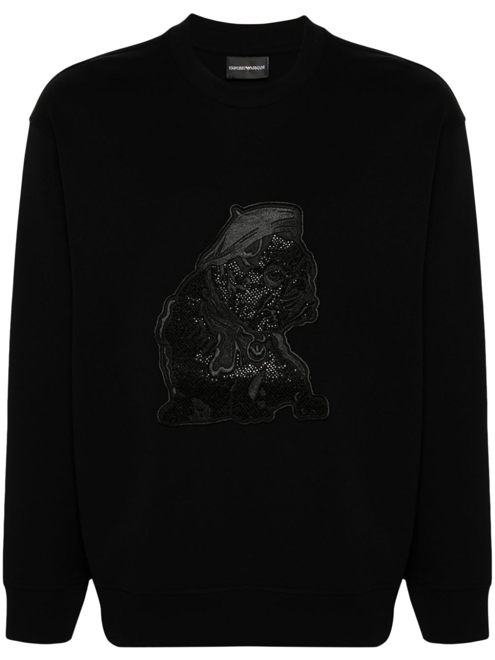 dog-patch jersey sweatshirt - 1