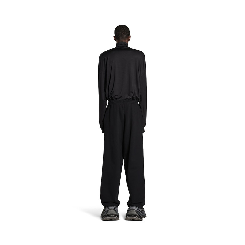 Men's Bb Garderobe Baggy Sweatpants in Black 4