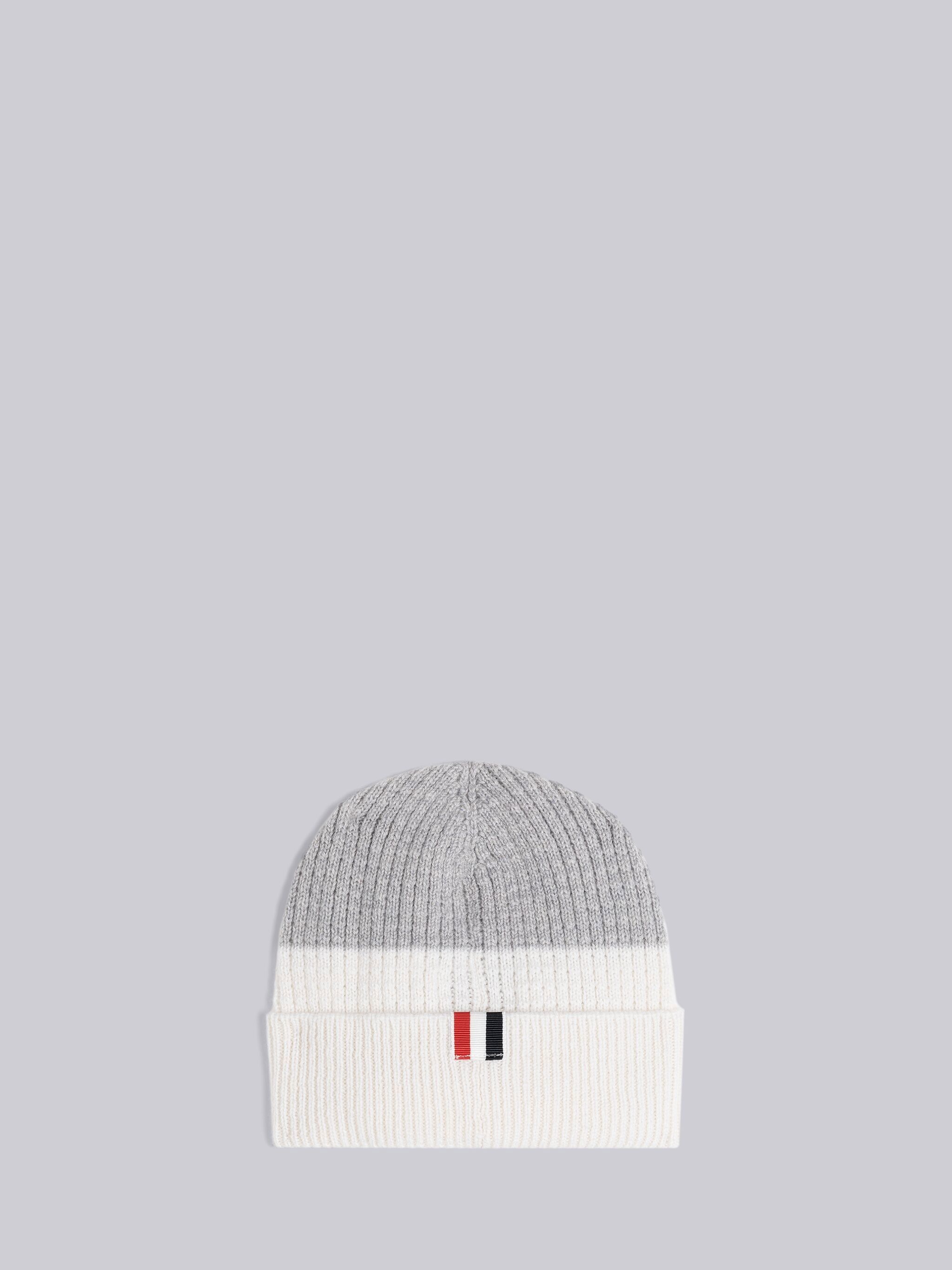 waffle knit cashmere beanie - 2