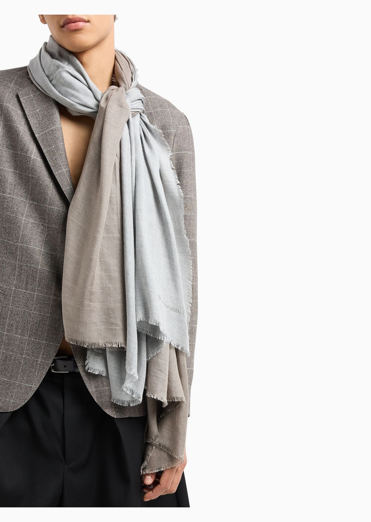 Modal faded stole - 3