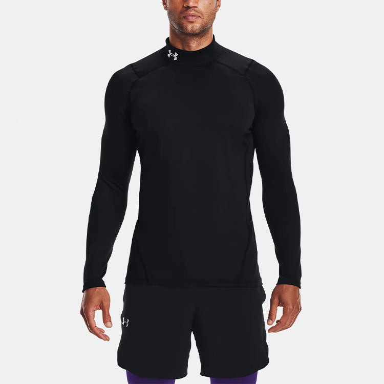 Under Armour ColdGear Fitted Mock Long Sleeve T-shirt 'Black' 1366066-001 - 3