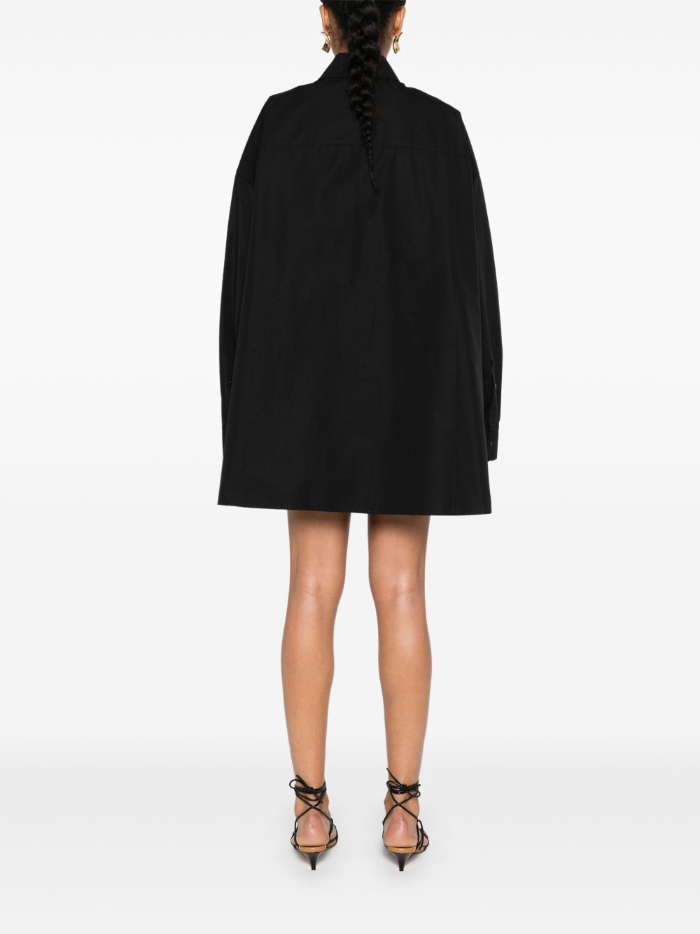 mini shirt dress - 4