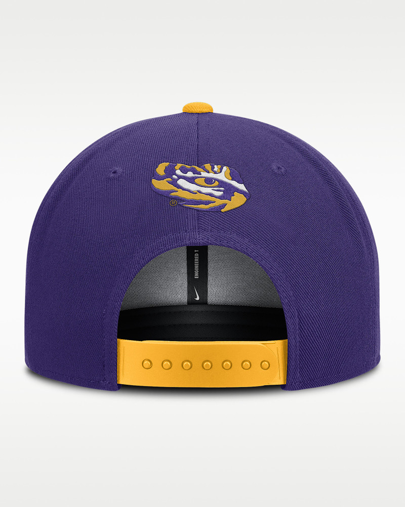 Nike LSU On-Field Pro Men's Nike Dri-FIT College Adjustable Hat outlook