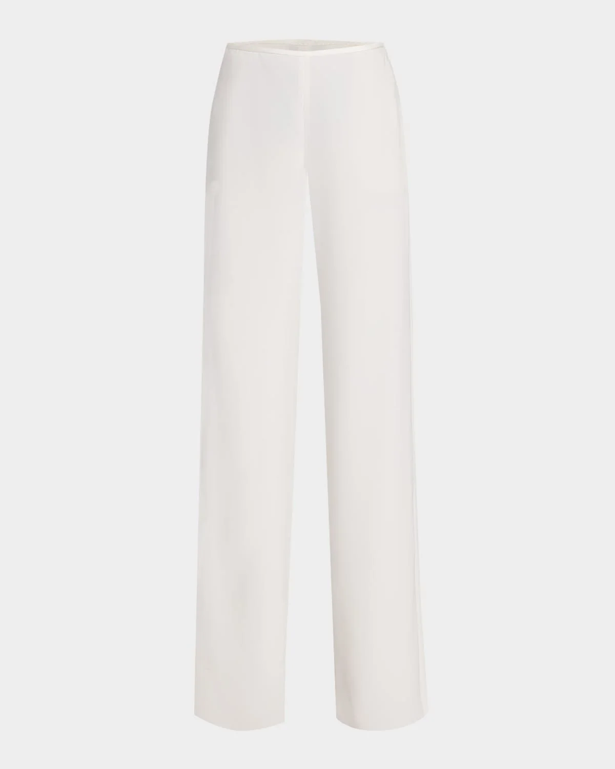 High-Rise Straight-Leg Trousers - 1