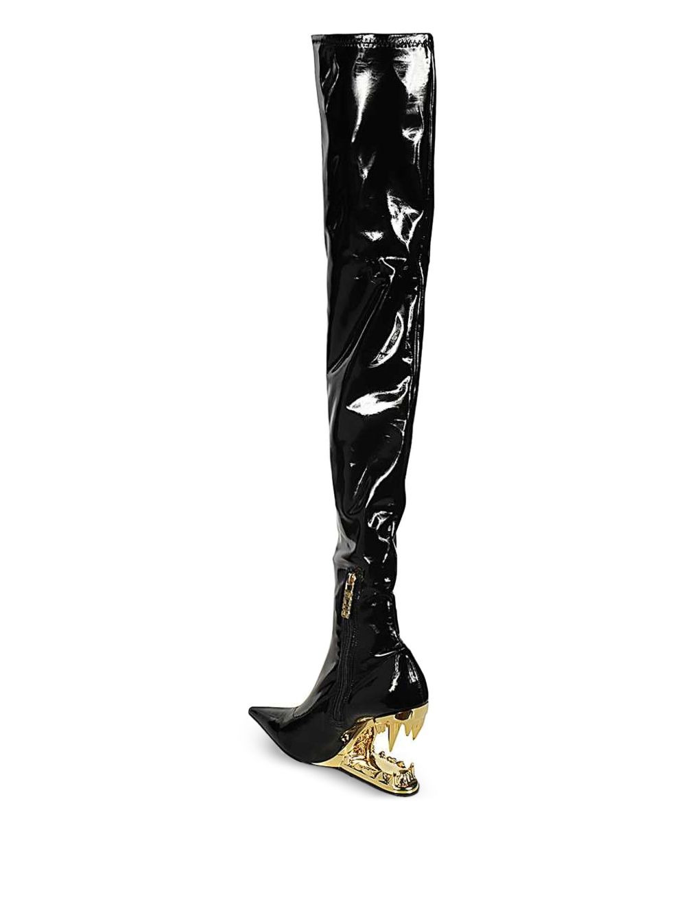 110mm Morso Vinyl over-the-knee boots - 3