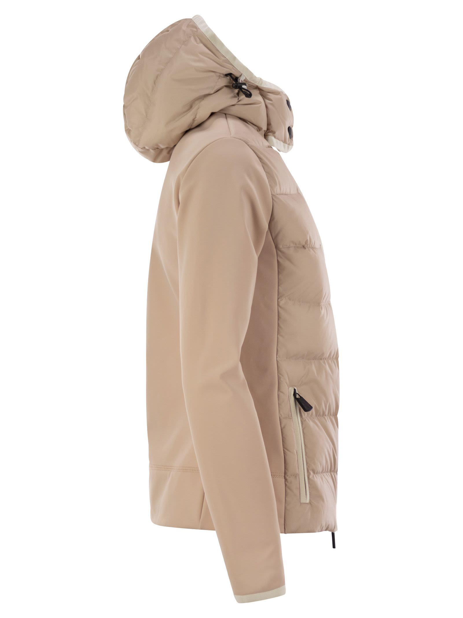 Moncler Grenoble Women Padded Sweatshirt With Hood And Zip - 3