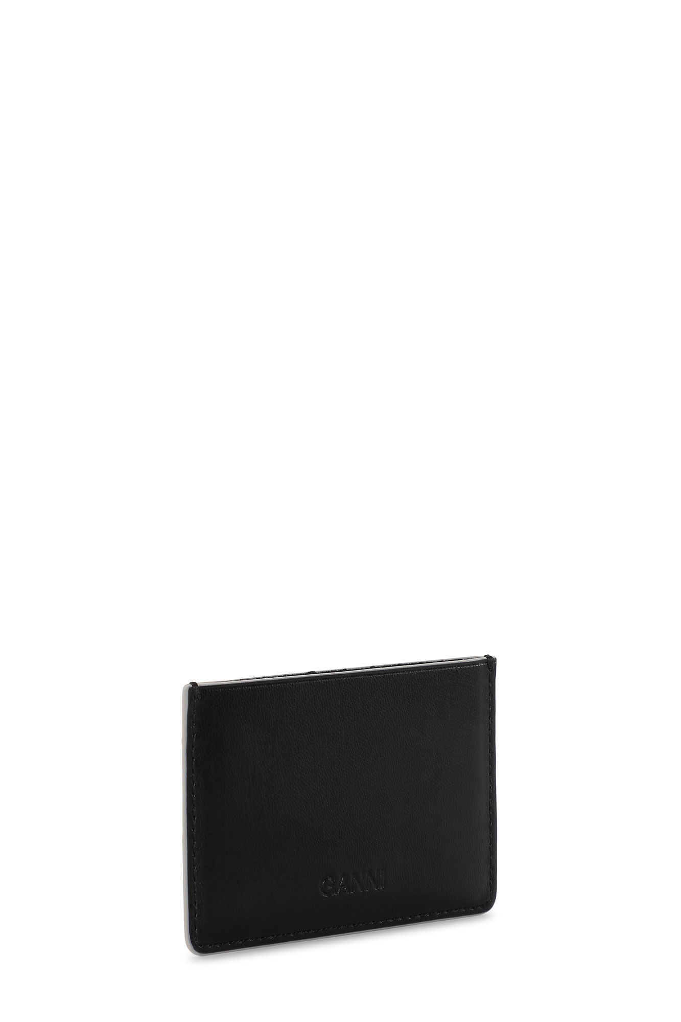 BLACK GANNI BOU CARD HOLDER - 2