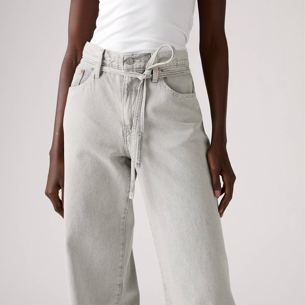 XL BAGGY STRAIGHT WOMEN'S JEANS - 4