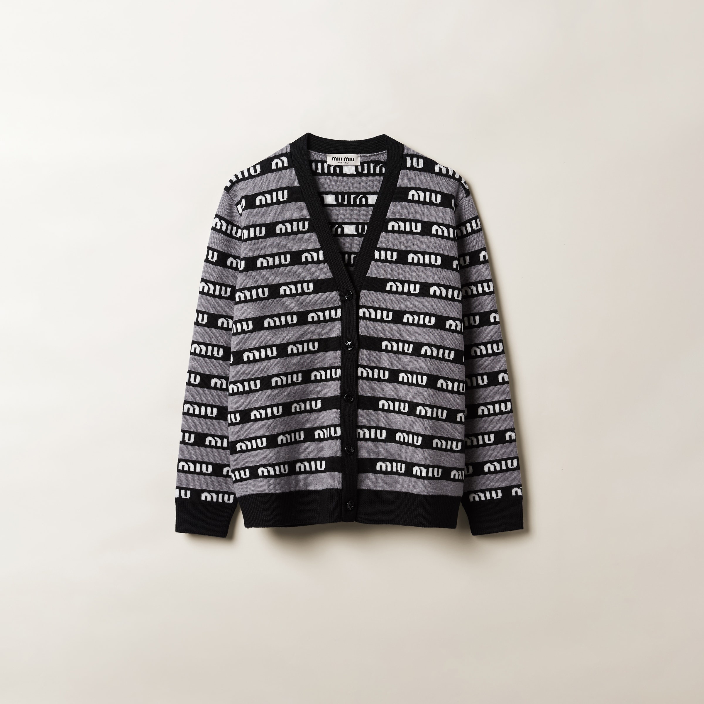 Wool cardigan - 1