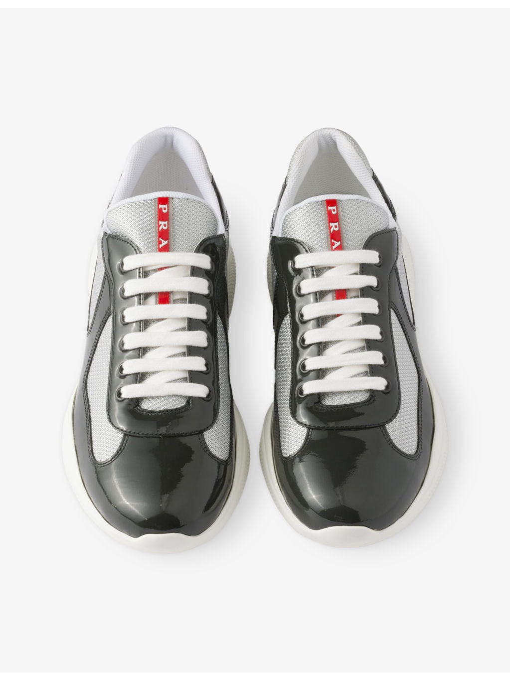 America's Cup Patent-Leather Low-Top Trainers - 2