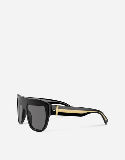 Dolce & Gabbana Bold black sunglasses outlook