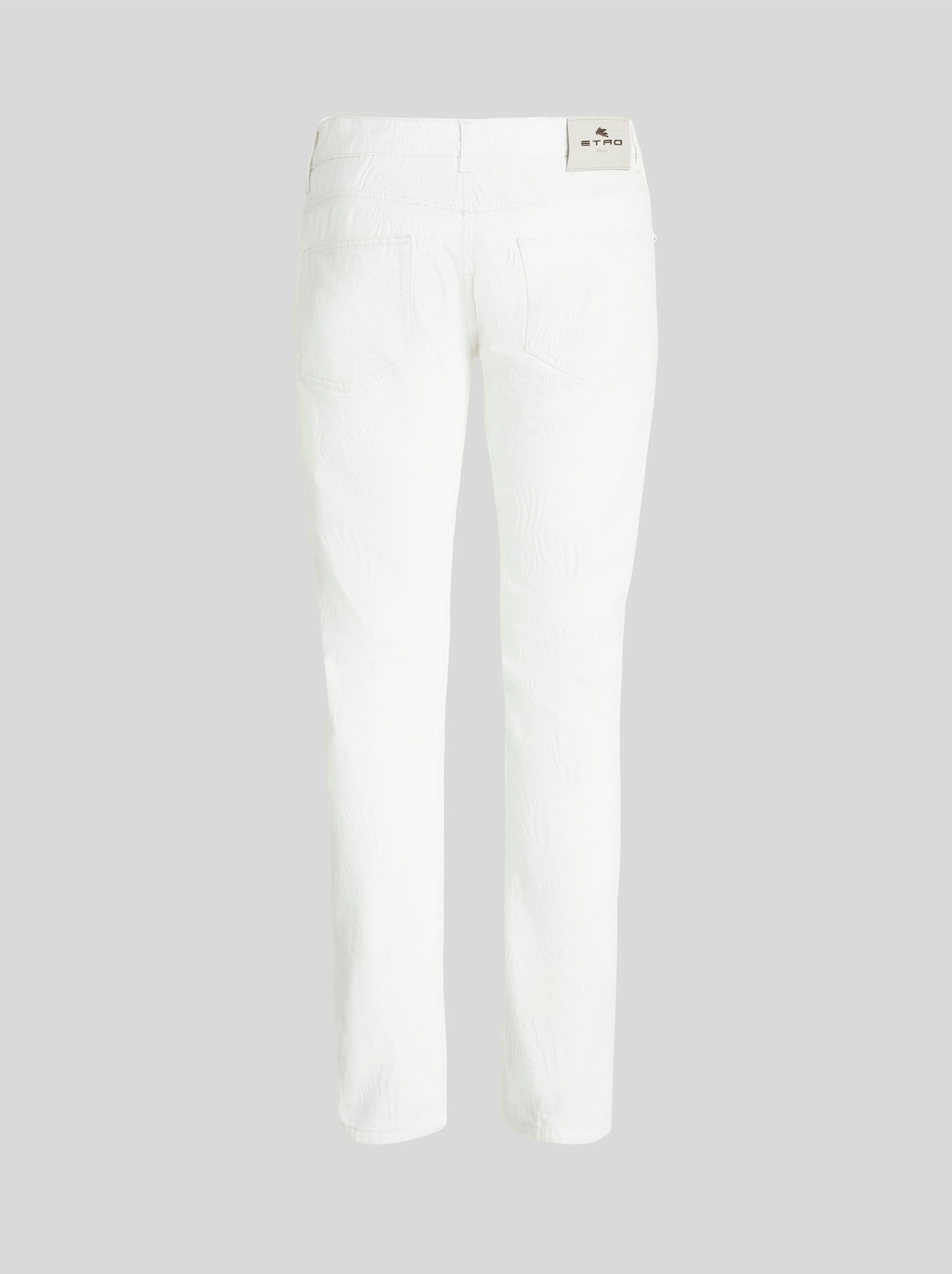 JACQUARD JEANS WITH ZEBRAS - 5