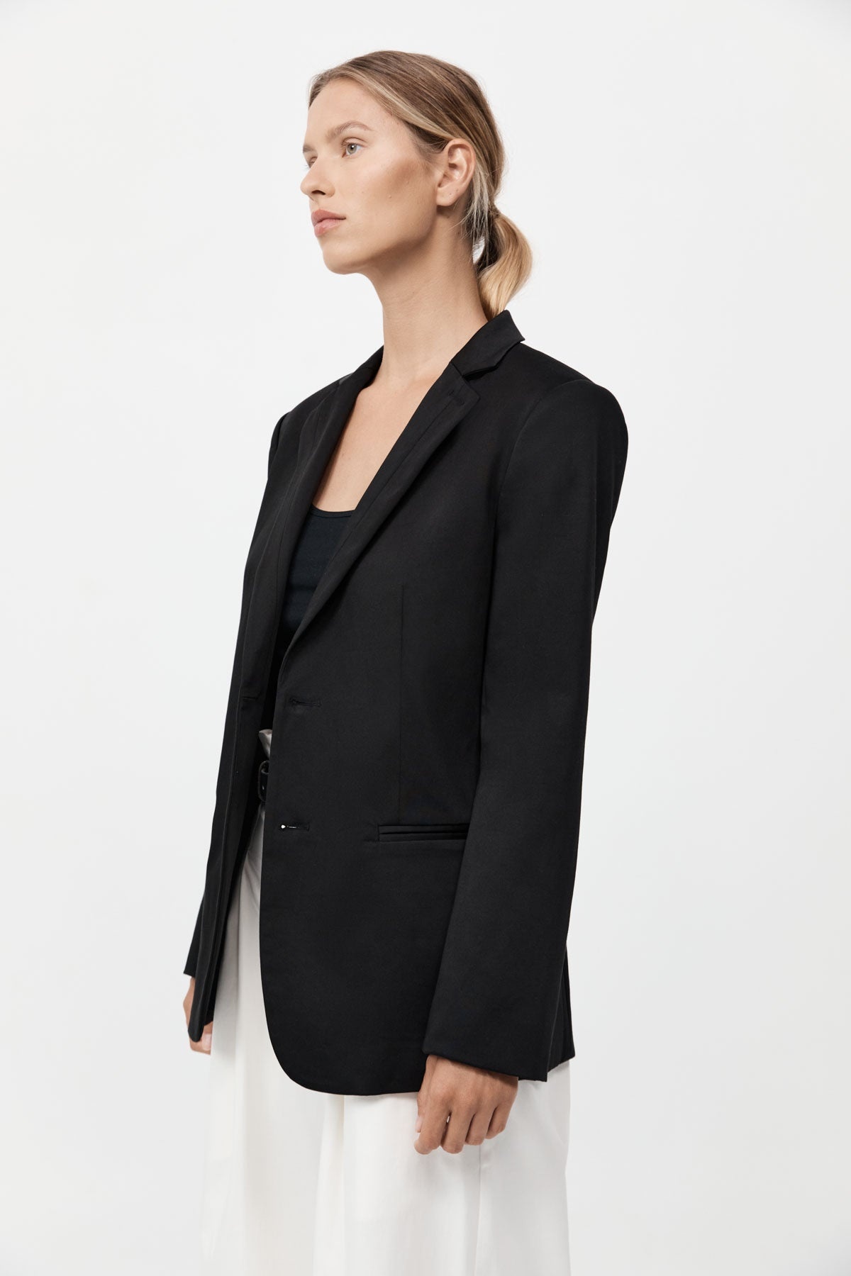 Origami Pocket Blazer - Black - 4