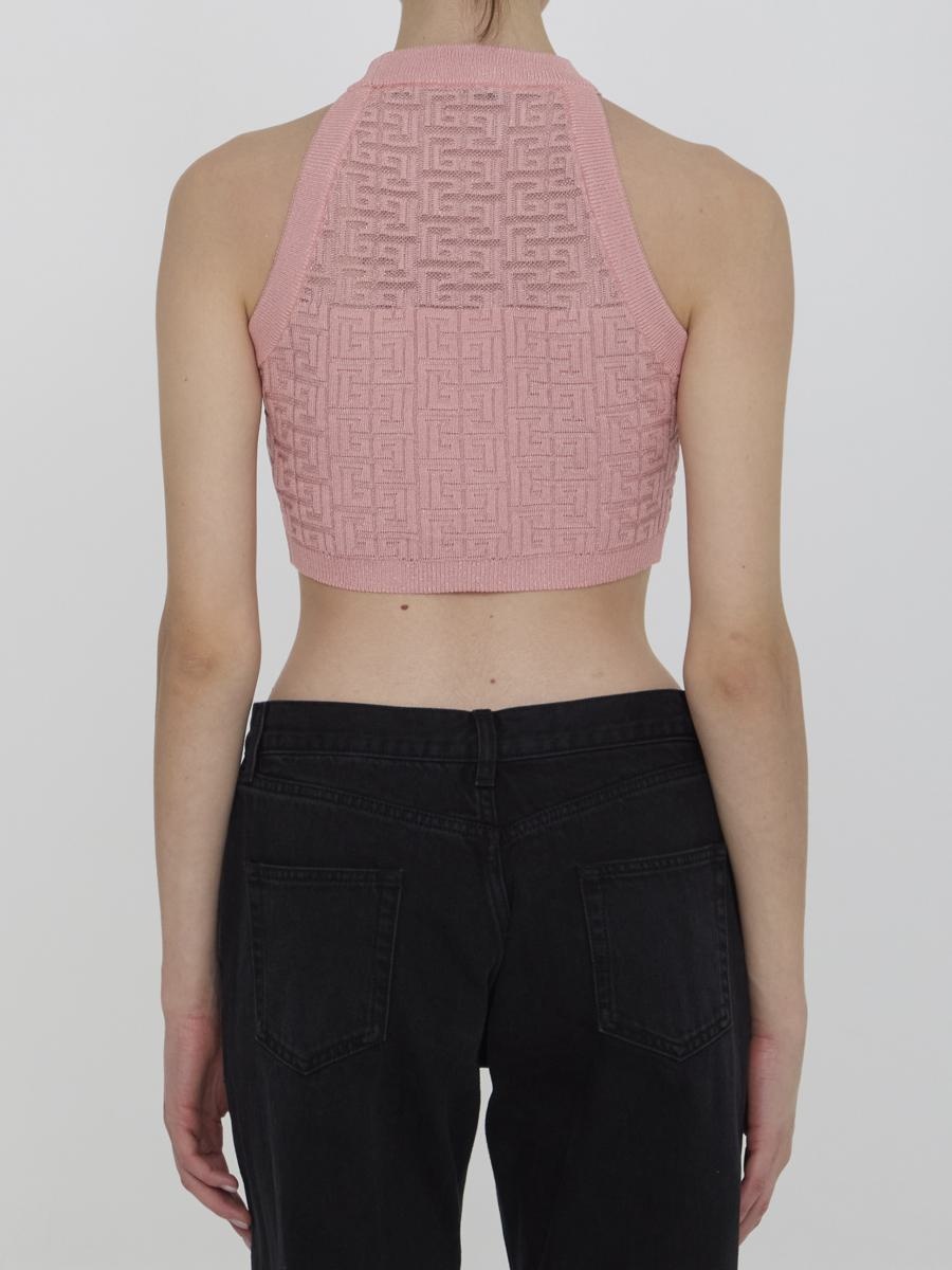 Balmain PB LABYRINTH KNIT TOP - 4