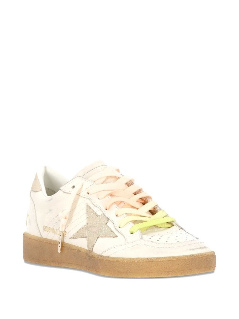 Golden Goose star-detail leather sneakers outlook