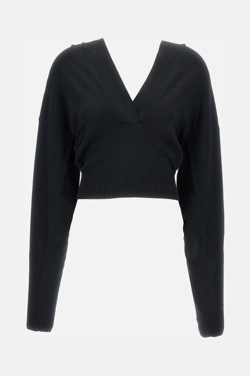 HOODIE IN SOFT KNIT - 2