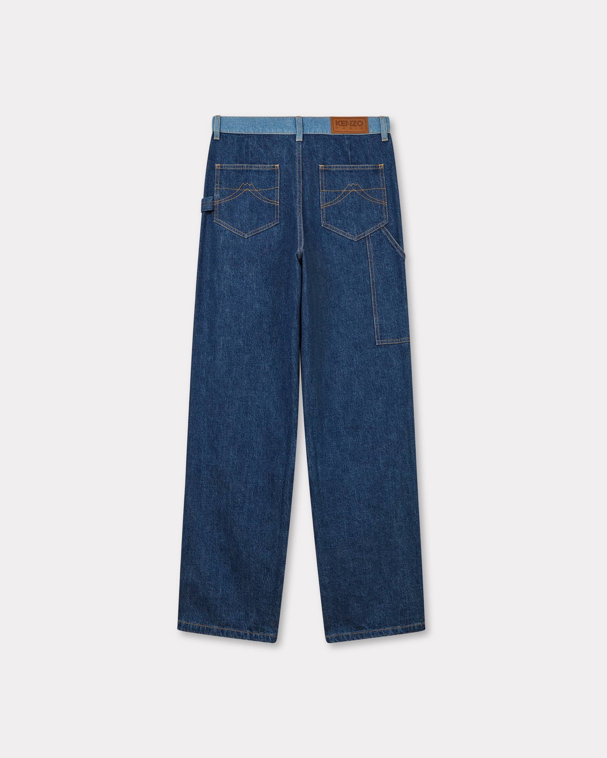 Multipocket cargo jeans in japanese denim - 2