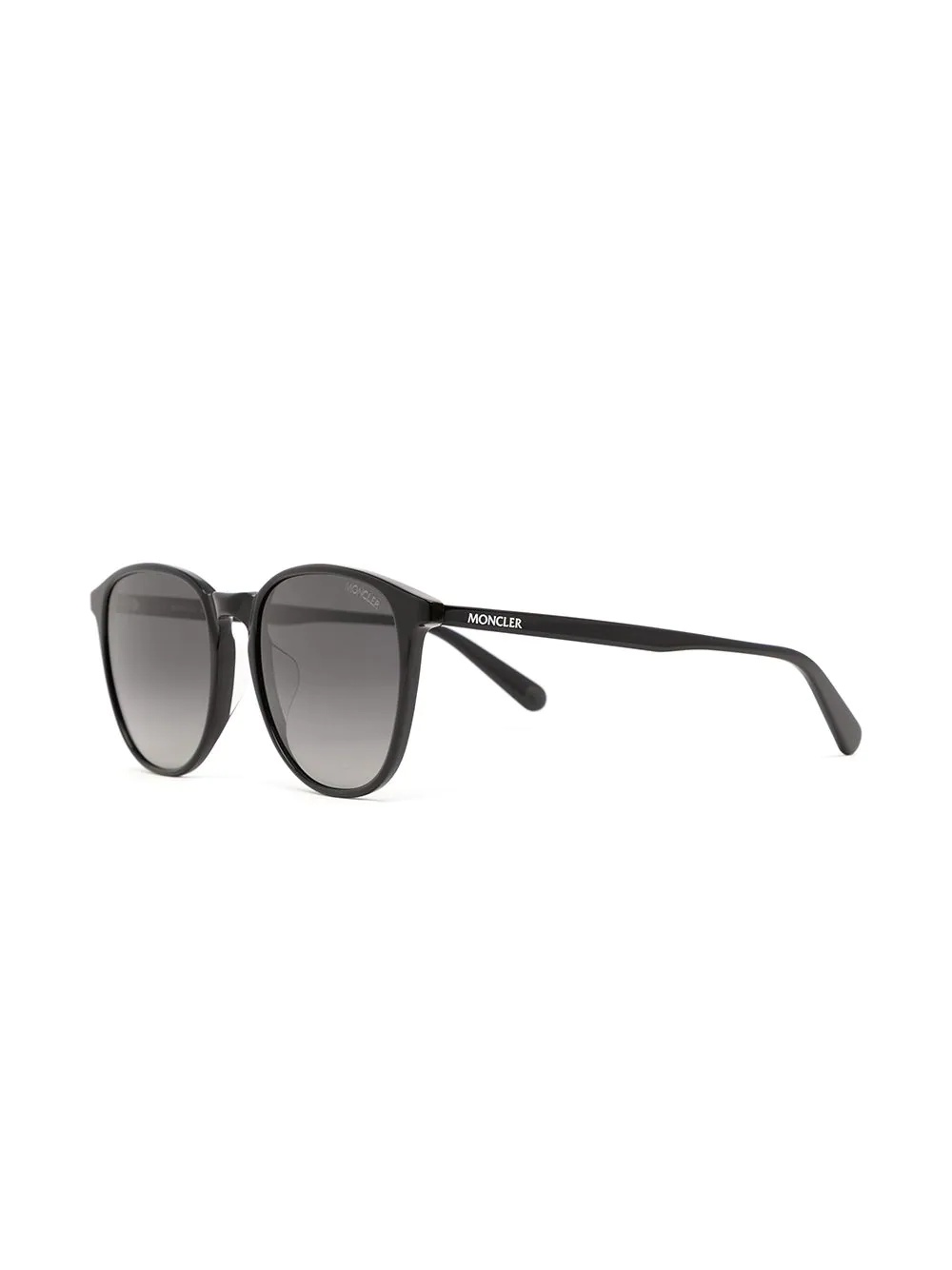 oval-frame gradient sunglasses - 2