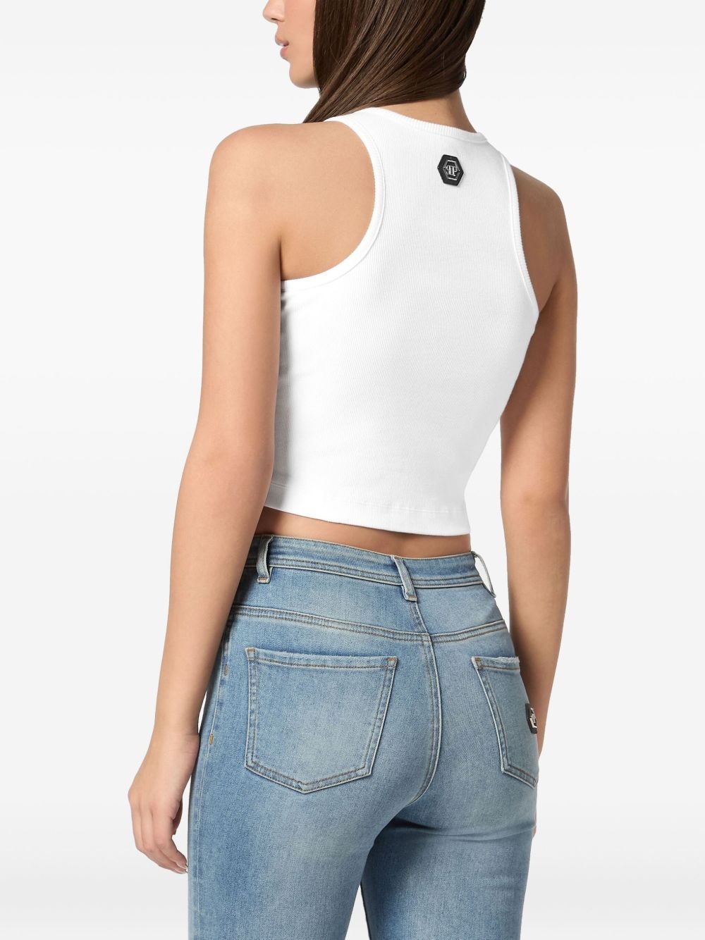 fringed tank top - 4
