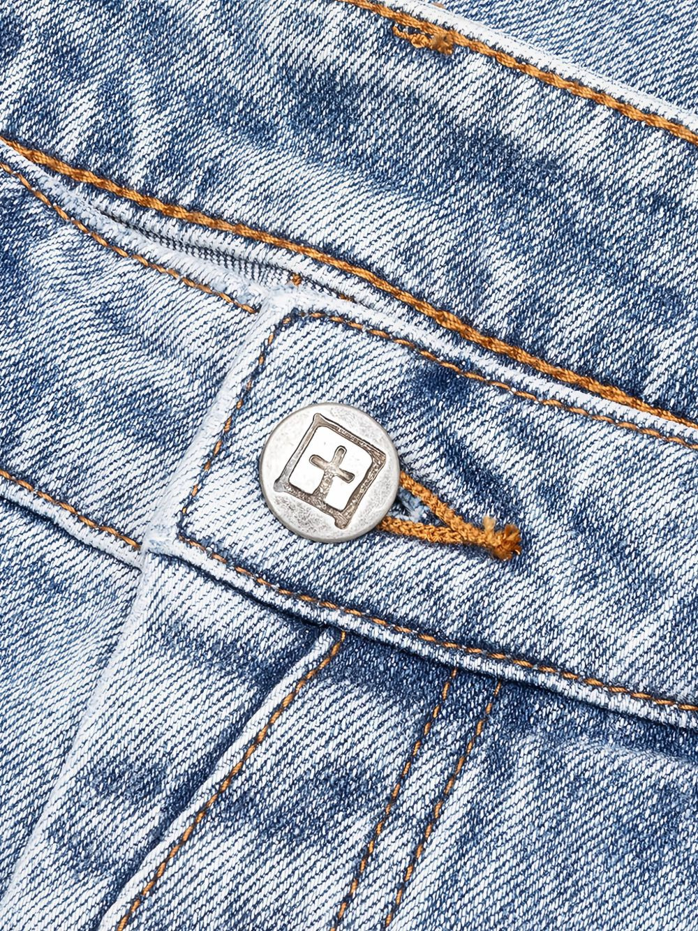 Van Winkle embroidered-patch jeans - 3