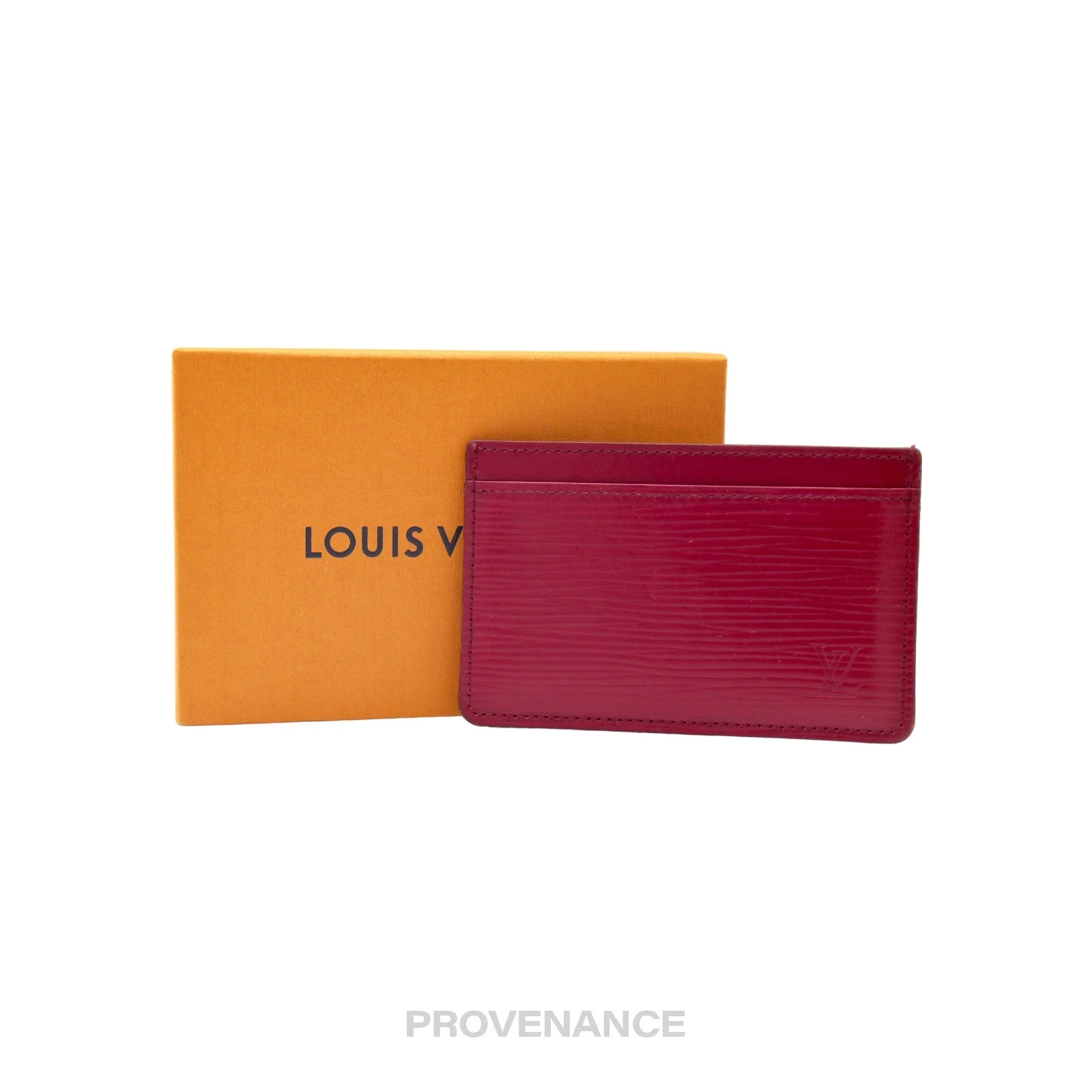 Louis Vuitton Card Holder Wallet - Fuchsia Epi Leather - 1