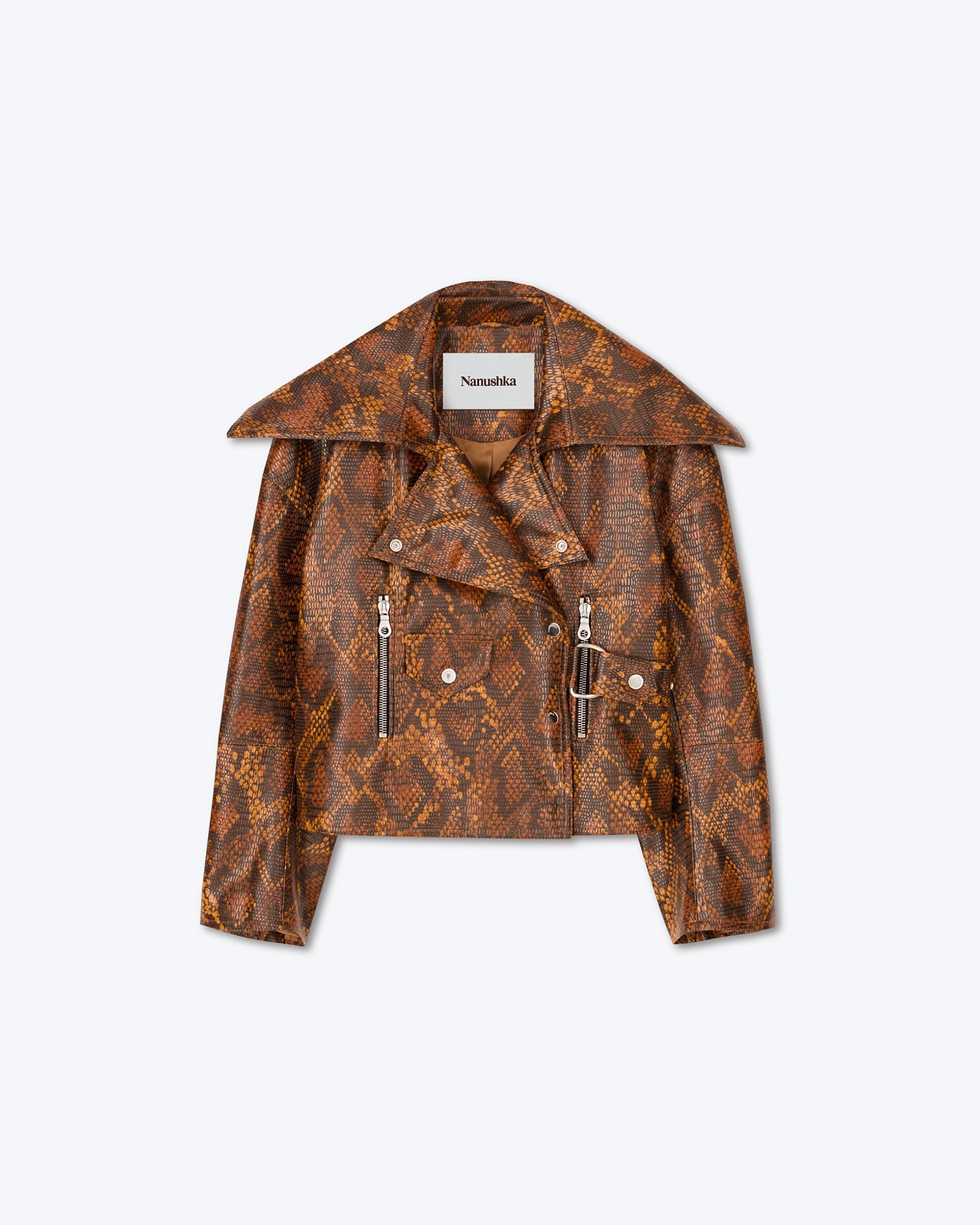ADO - Faux animal jacket - Snake skin - 1