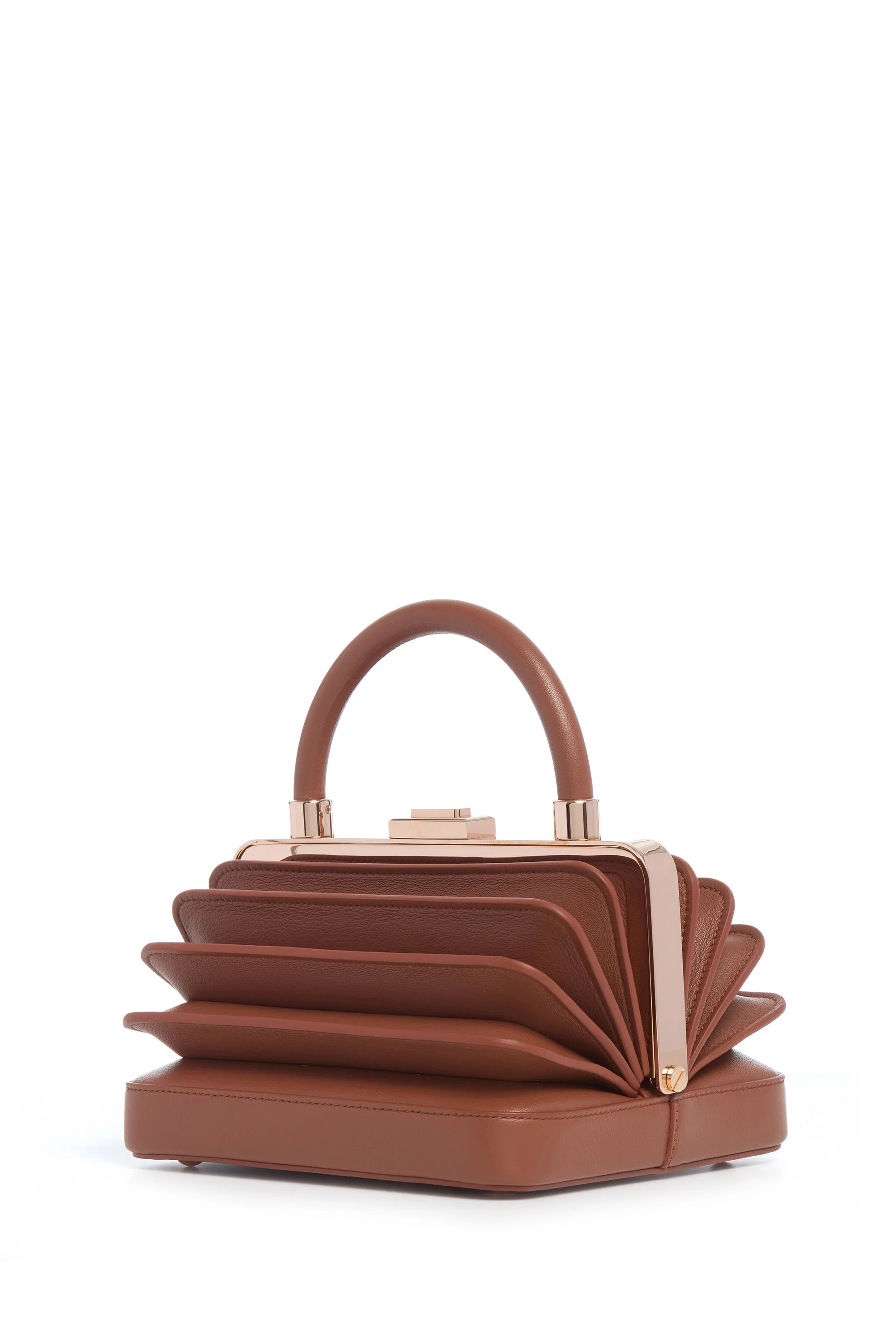 Diana Bag in Cognac Nappa Leather - 1