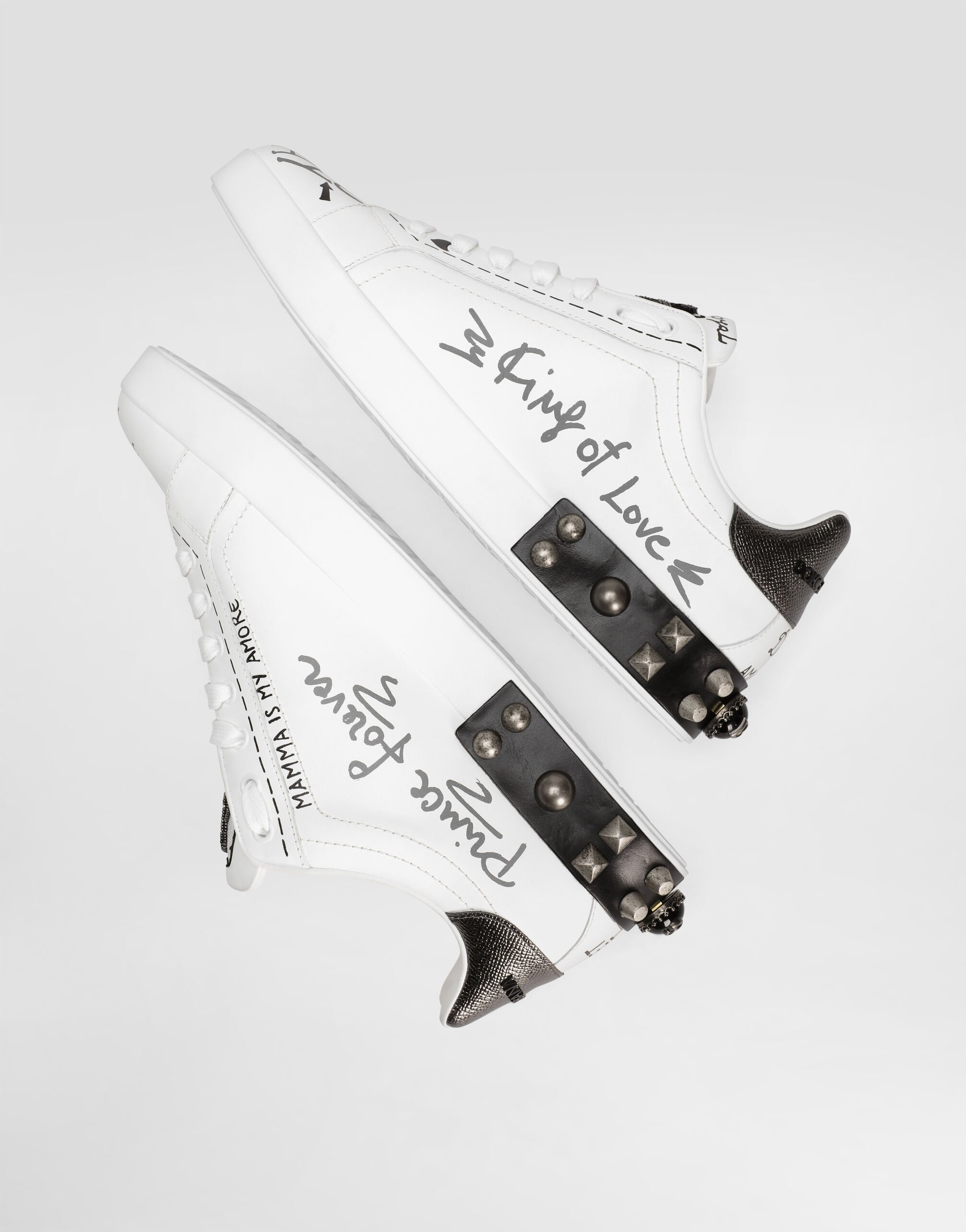 Portofino calfskin sneakers - 5