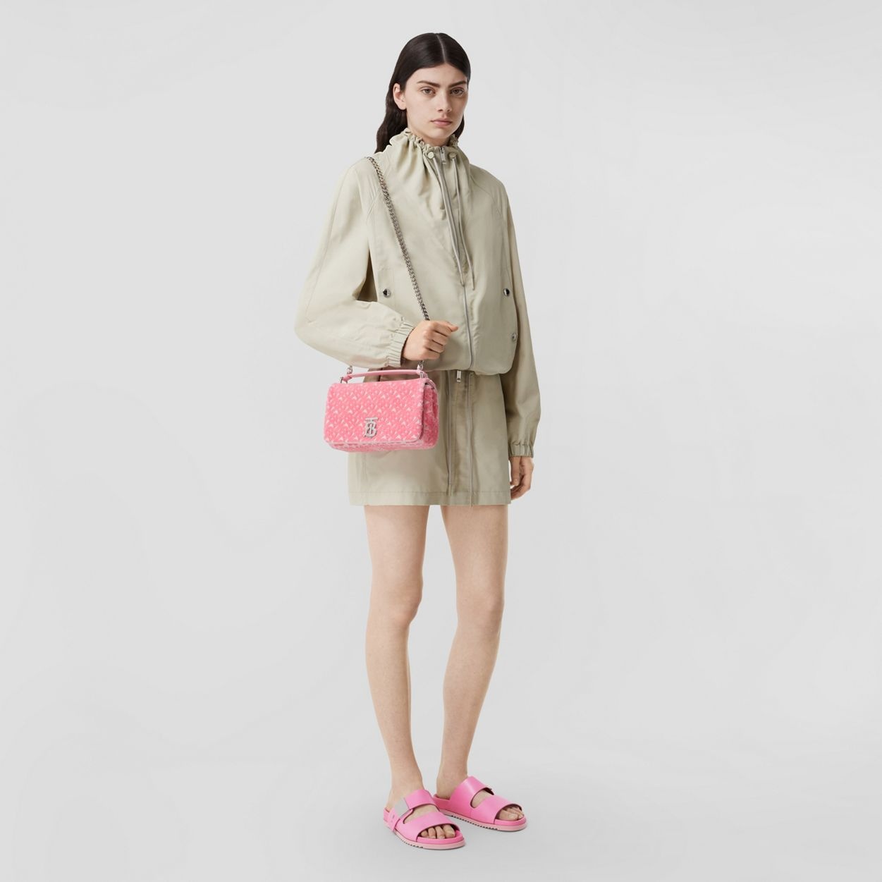 Small Monogram Cotton Lola Bag - 6