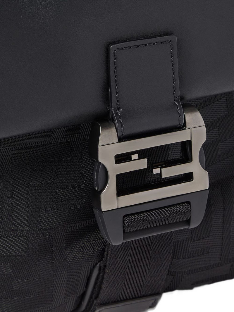Flux buckle FF-motif shoulder bag 5